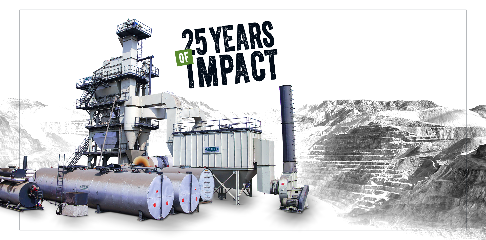 Capious-asphalt plants, asphalt batch mix plant, asphalt
                            drum mix plant, bitumen sprayer, wet mix macadam plants, concrete batching mixing plant